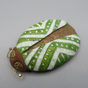Bug Brooch - Green