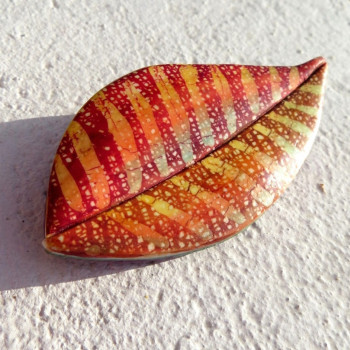 Fimo Faux Batik