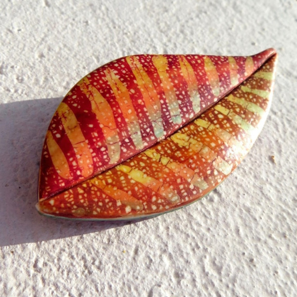 Fimo Faux Batik