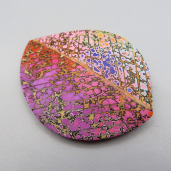 Leaf Brooch - Autumnal Sweet