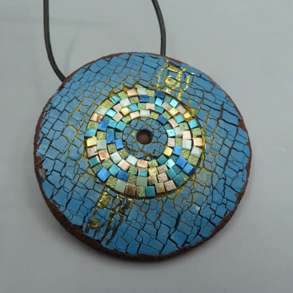 Turquoise Mosaic Pendant