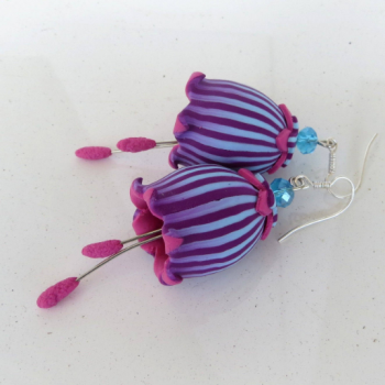 Bell Earrings Polymer Clay Tutorilal