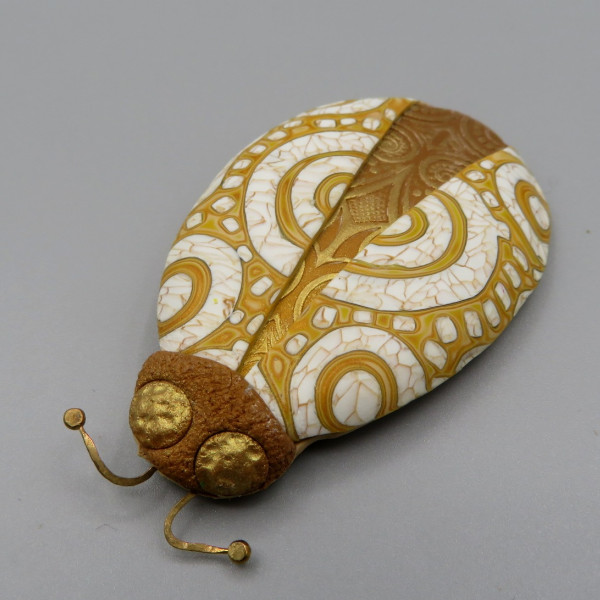 Bug Brooch - Gold 4