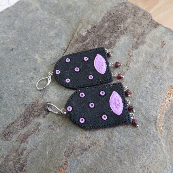 earrings Faux batik