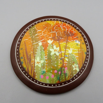 Summer in the desert - brooch