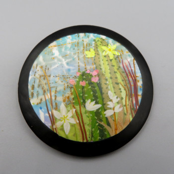 Spring in the desert- brooch